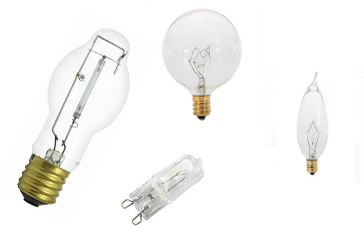 Lámparas en PR (Bombillas Halógenos, HID, HPS, Incadescentes, Metal Halide)